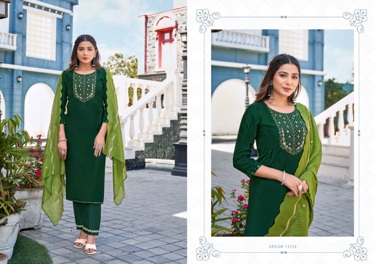 Kalaroop Nirupa  by kessi Redymade Salwar Suit Catalog